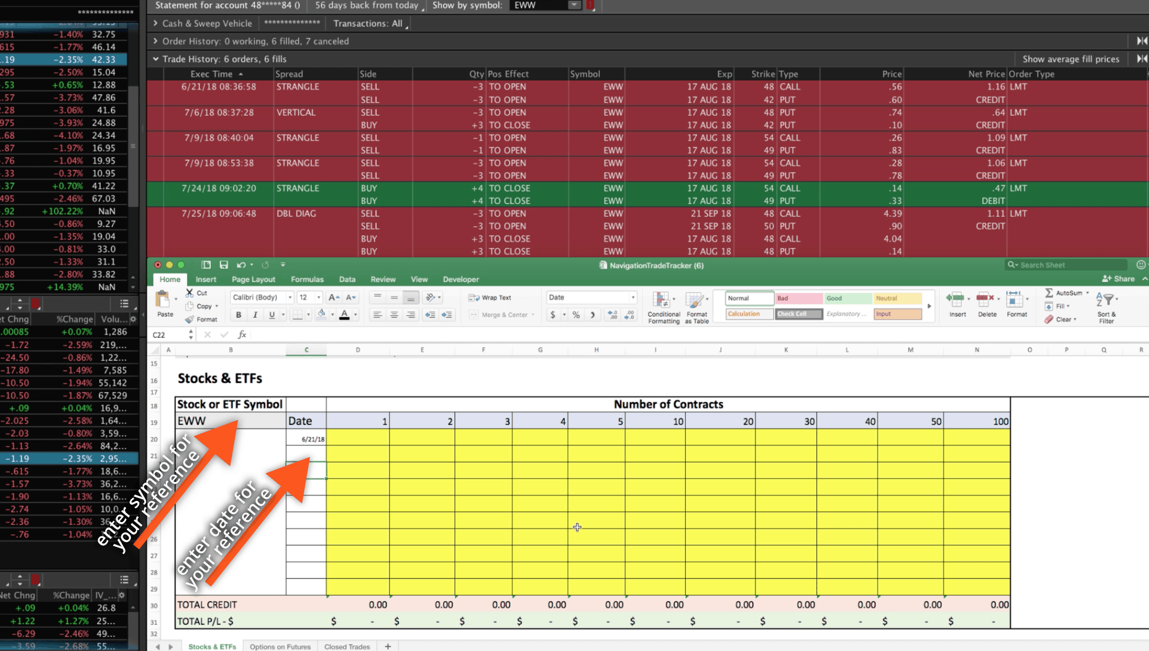 Trade Information