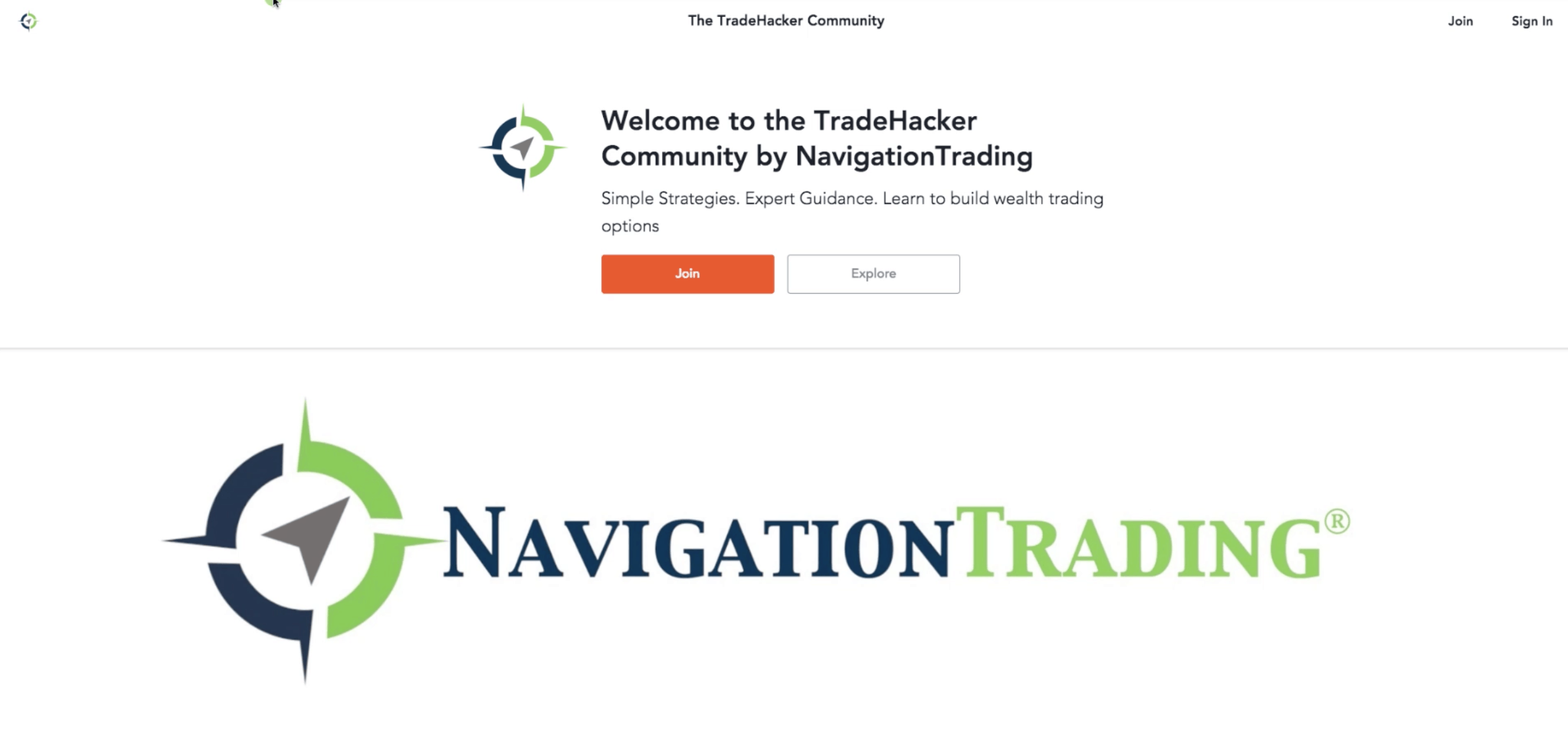 community.navigationtrading.com Web Page