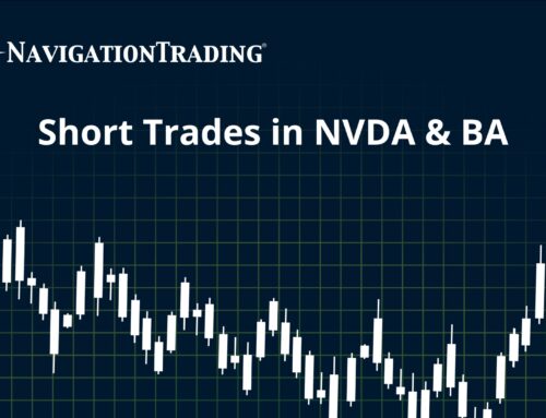 Short Trades in NVDA & BA